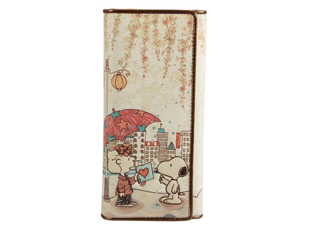 SNOOPY & Sally Brown Long Wallet Purse Going on a Trip Travel PEANUTS JAPAN for Sale - 01